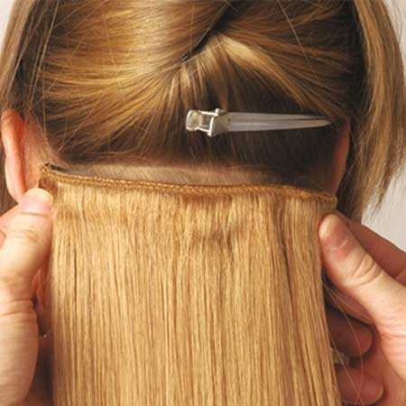 extensiones de cabello natural clip: como se enganchan a tu pelo