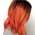 tonos de cabello cobrizos y corales
